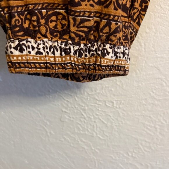 Anthropologie Earthy Patterned Trousers - Picture 3 of 4